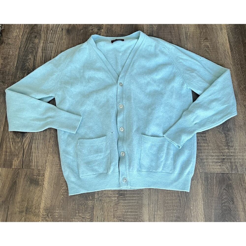 Mc Leash Lamb Wool Grandpa Sweater